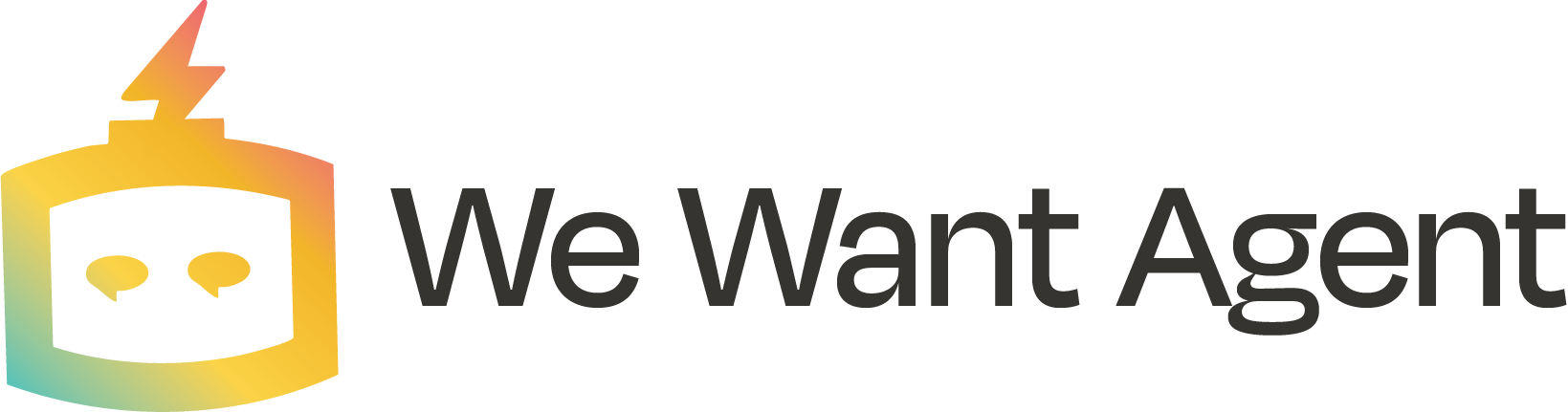 We Want Agents logo